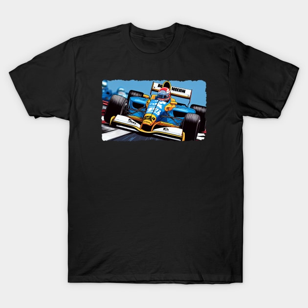 Fernando Alonso Renault T-Shirt by Pixy Official